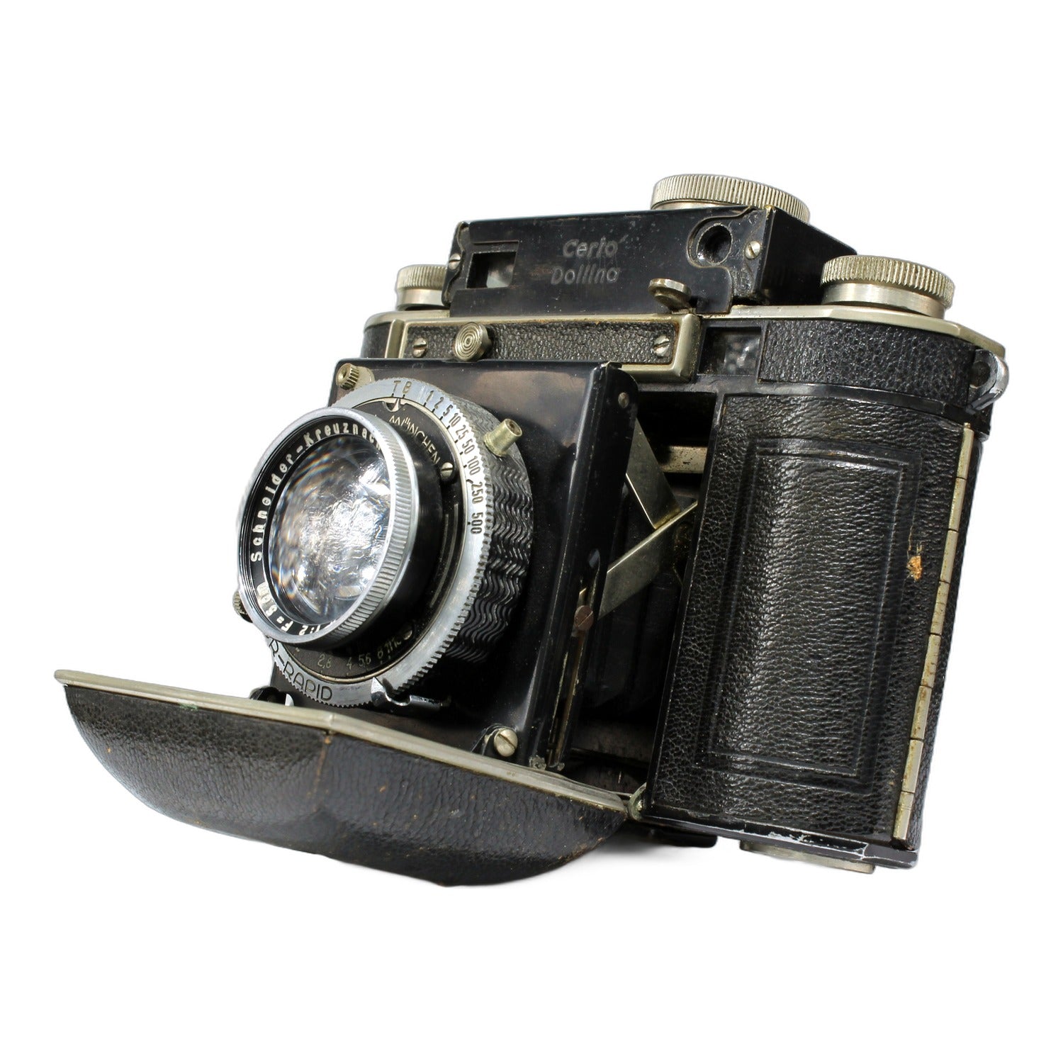 Certo Dollina II Klappkamera mit Schneider-Kreuznach Xenon 5cm 1:2 Balgenkamera