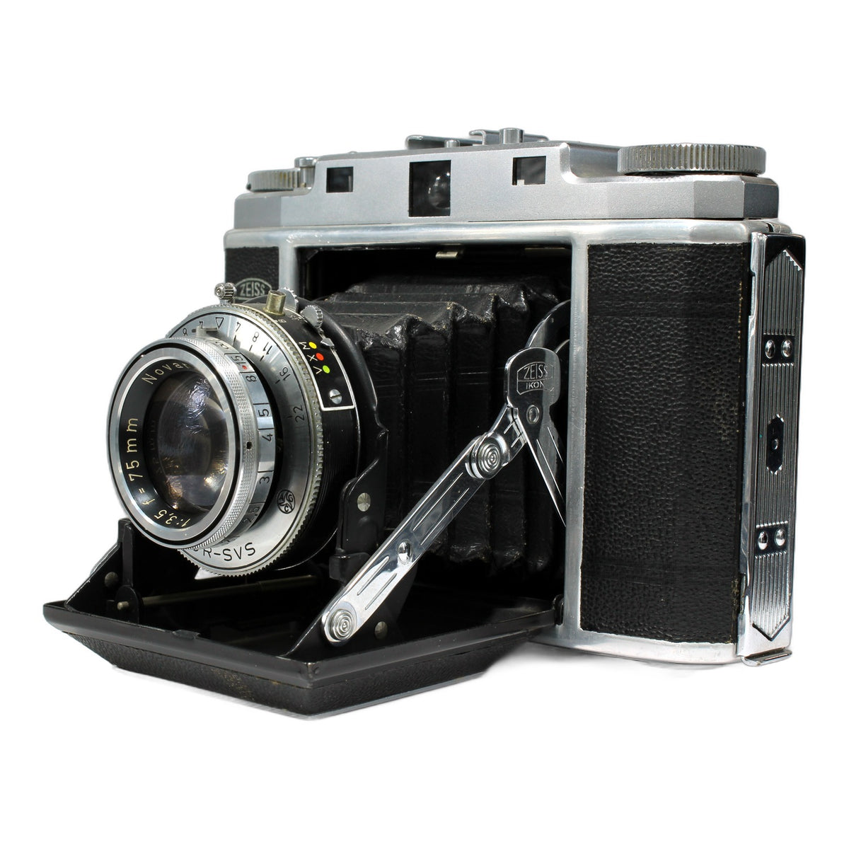 Zeiss Ikon Ikonta M 524/16 Klappkamera Novar Anastigmat 1:3.5 f=75mm Prontor-SVS