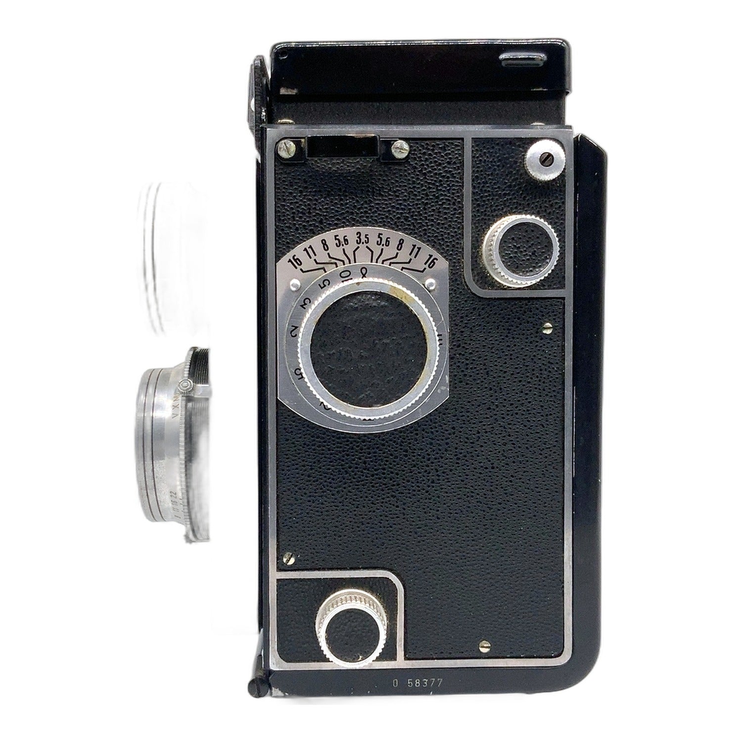 Lipca Rollop TLR mit Enna München Ennagon 7,5cm 1:3.5 zweiäugige Kamera