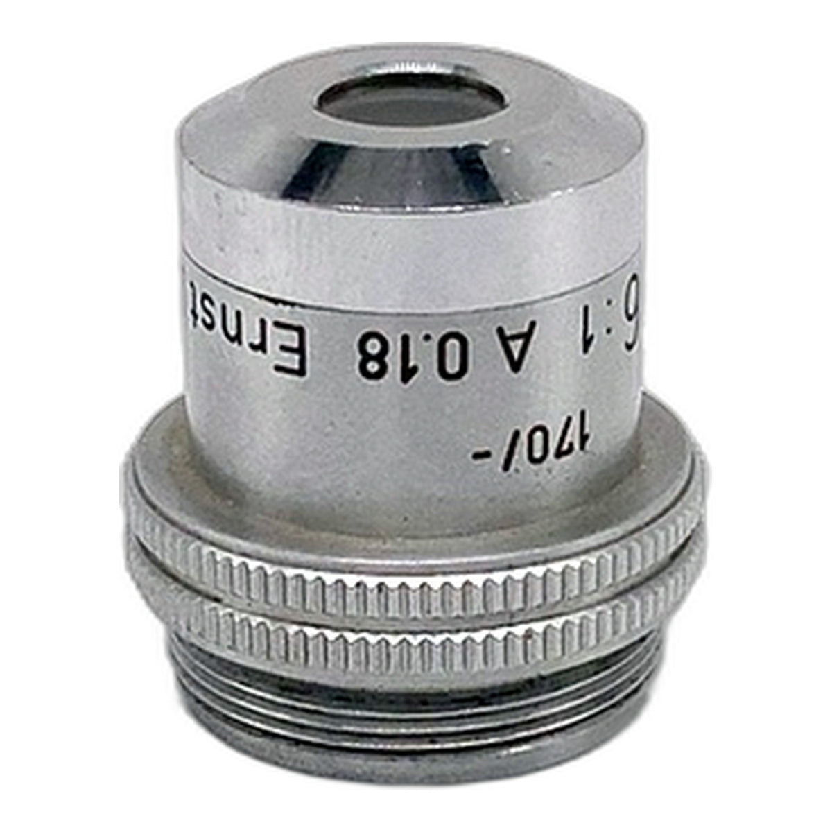 Ernst Leitz Wetzlar P2 C 6:1 A 0.18 170/- Mikroskopobjektiv (20mm Gewinde)