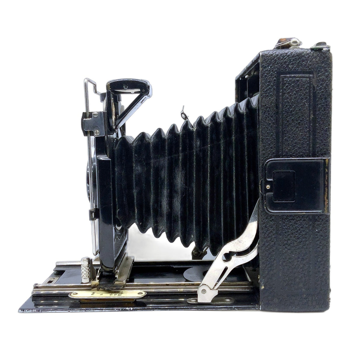 Feca Plattenkamera mit Doppel-Anastigmat Rhaconar 135mm 1:4.8 Vario Plate Camera