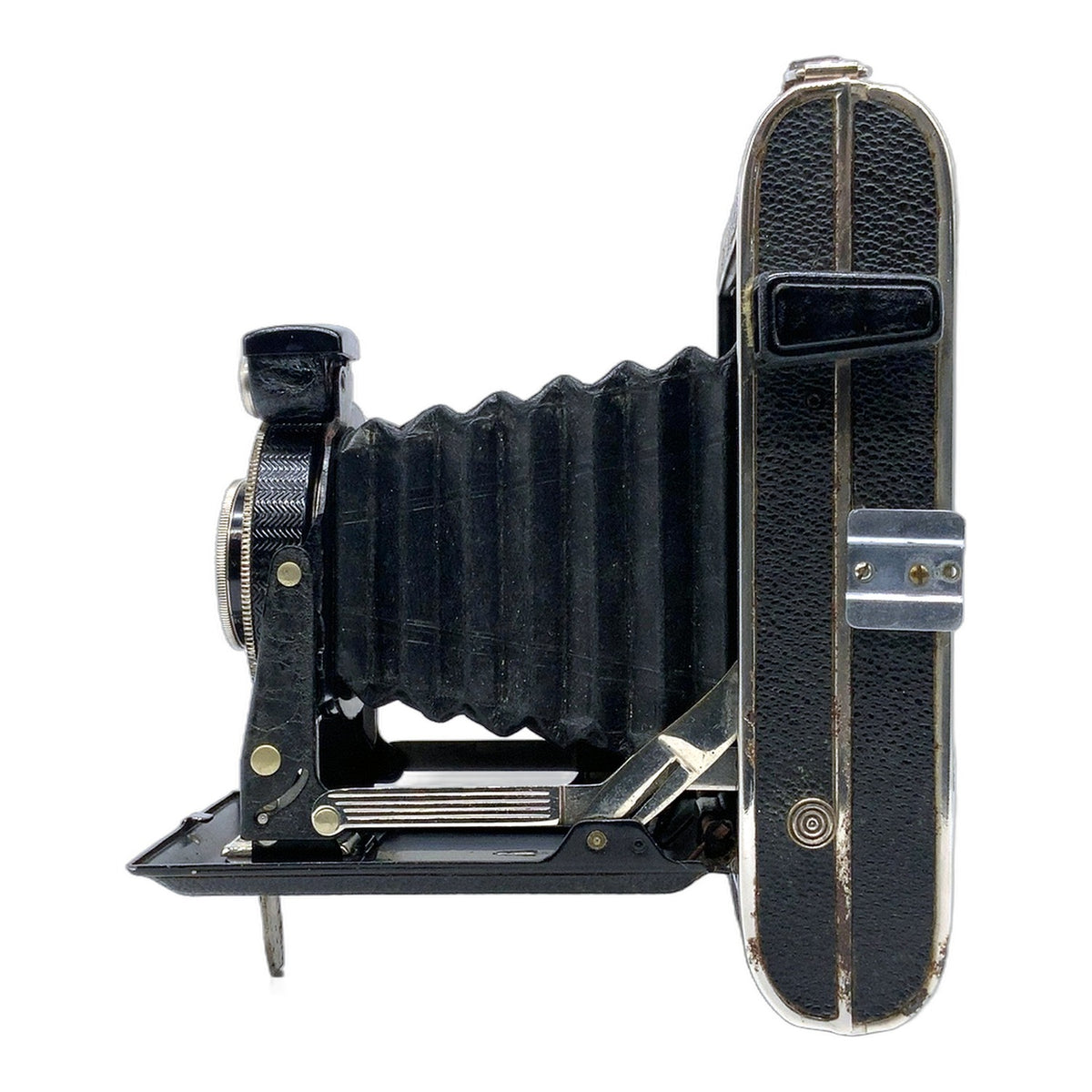 Franka Klappkamera mit Trinar-Anastigmat 10,5cm 1:3.8 Balgenkamera