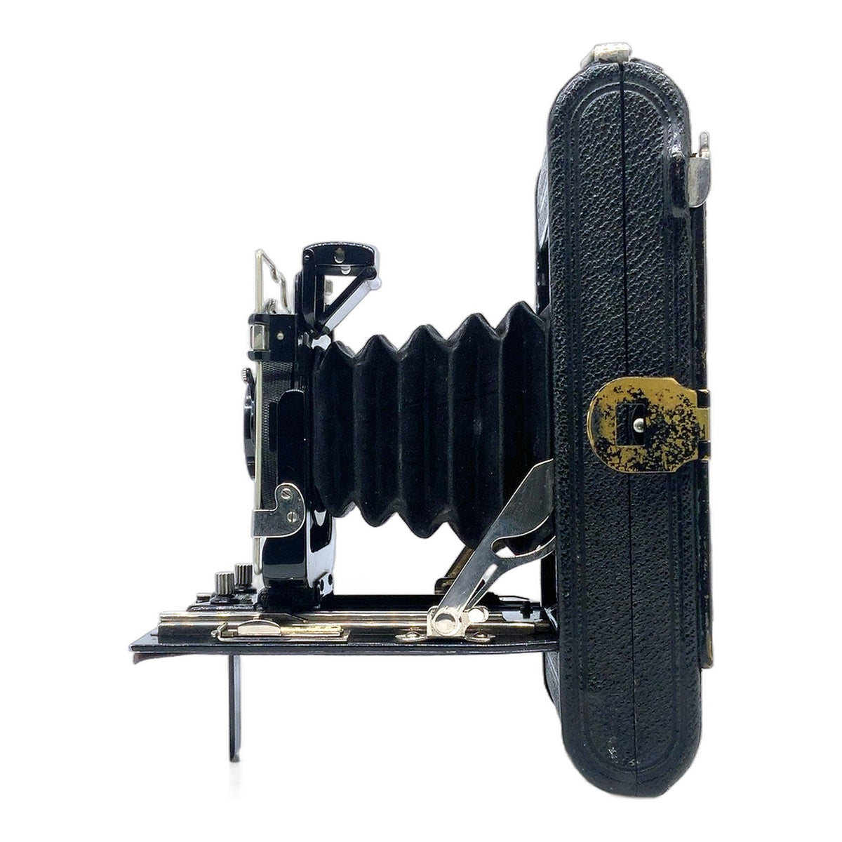 Zeiss Ikon Icarette 520/2 Klappkamera mit Carl Zeiss Tessar 10,5cm 1:4.5 Compur