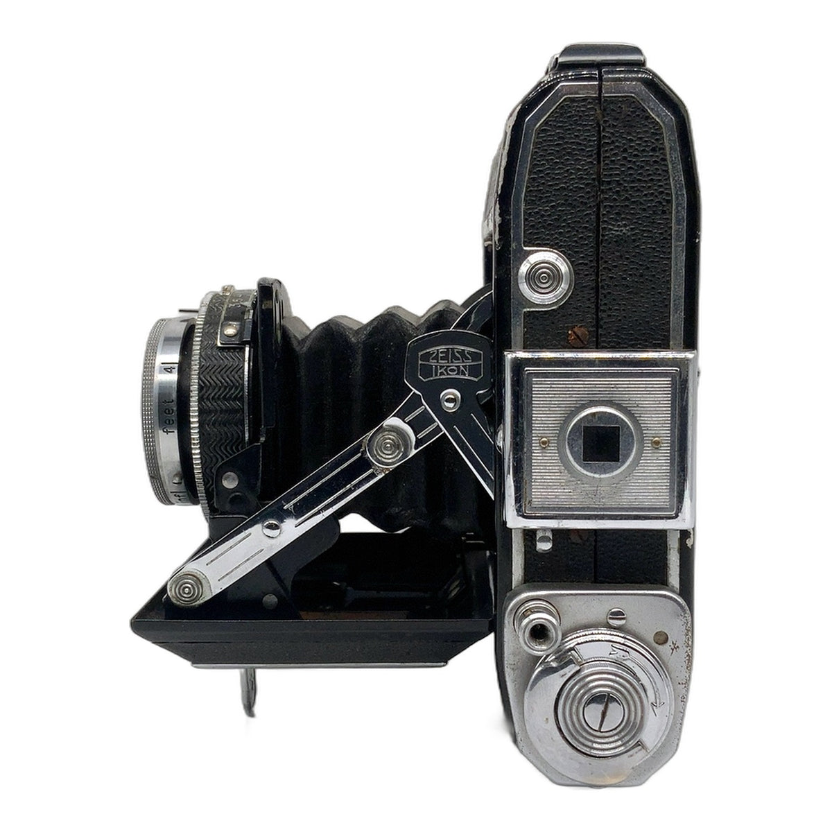 Appareil photo pliant Zeiss Ikon Ikonta 521 avec objectif Novar Anastigmat 1:3,5 f=7,5 cm