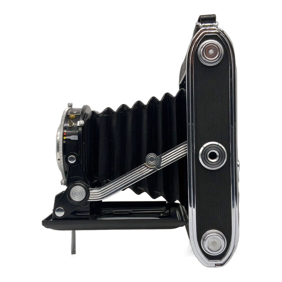 Agfa Record II Klappkamera mit Apotar 105mm 1:4.5 Prontor-SV Balgenkamera
