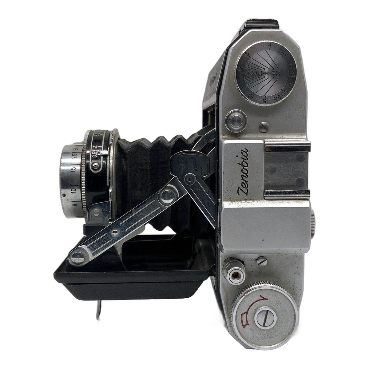 Daiichi Zenobia Klappkamera mit Anastigmat 7,5cm 1:3.5 Balgenkamera