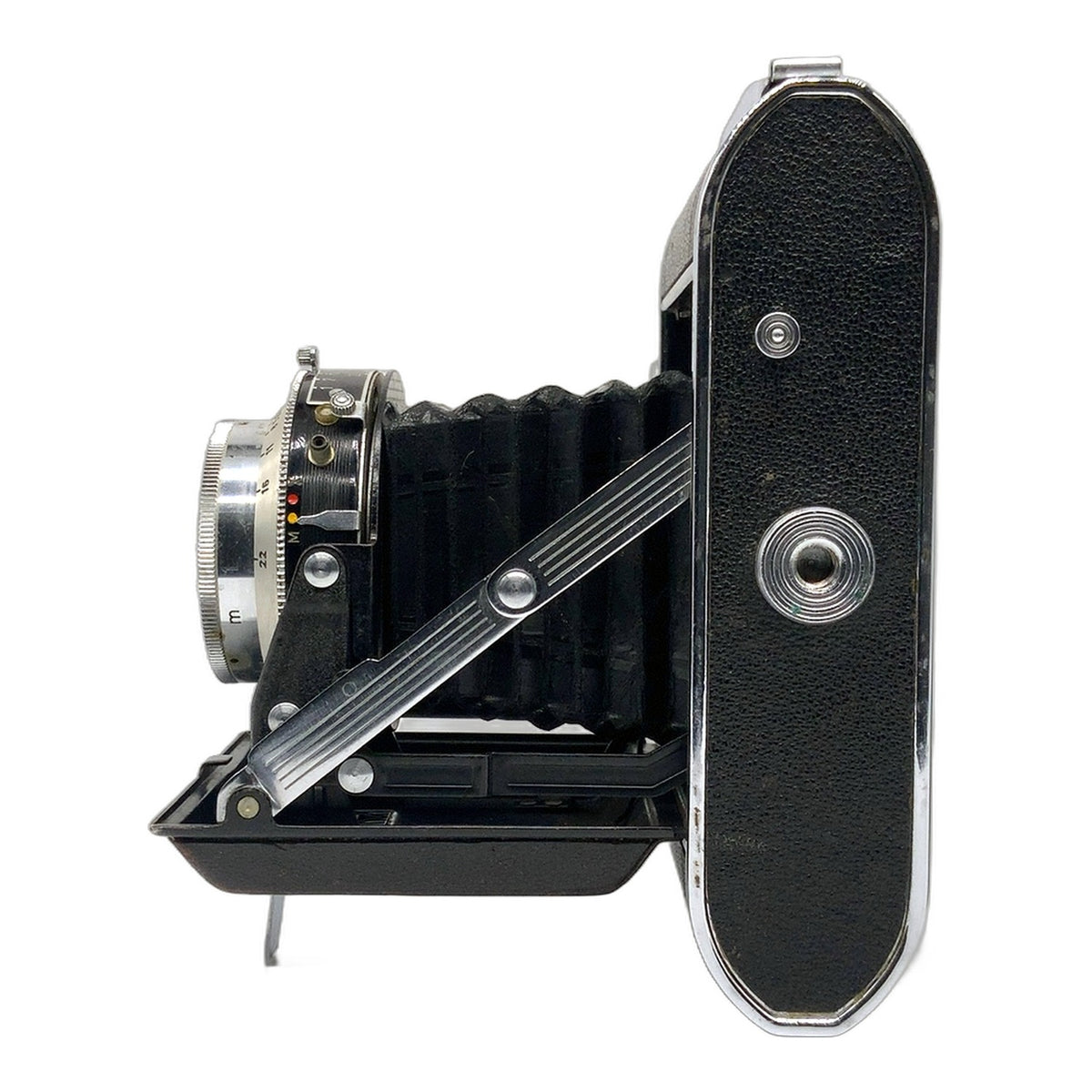 Franka Solida III E Klappkamera mit Schneider Kreuznach Radionar 80mm 1:2.9