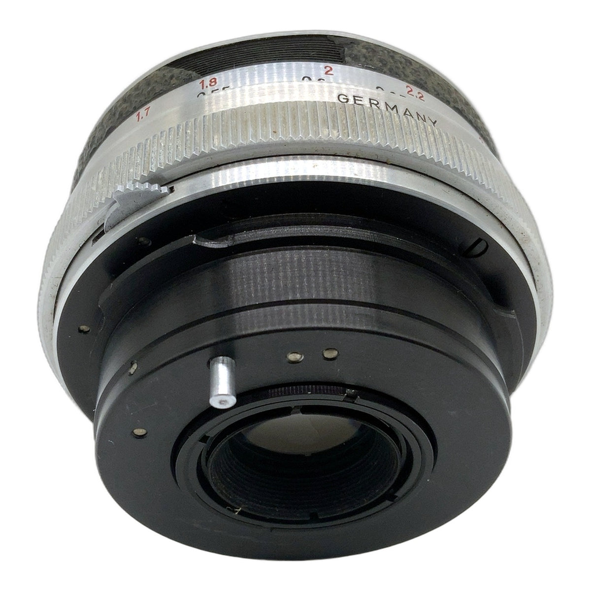 Carl Zeiss Jena Q1 Tessar 50mm 1:2.8 Objektiv manuell Festbrennweite (Praktina)