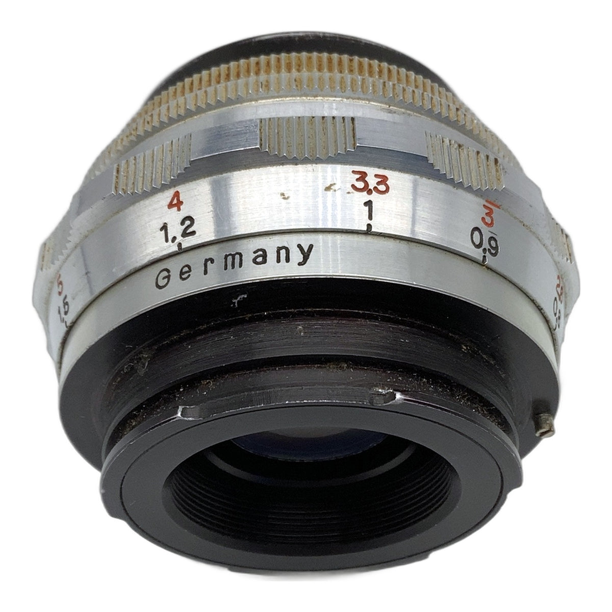 E. Ludwig Meritar red V 50mm 1:2.9 Objektiv manuell Festbrennweite (EXA) Nebel!
