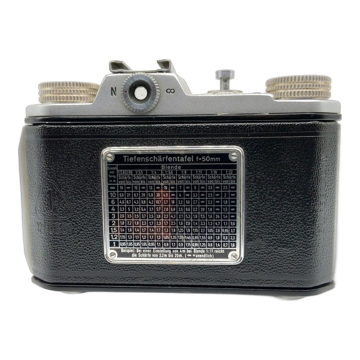 Welta Welti Ic Klappkamera mit Meyer-Optik Trioplan 50mm 1:2.9 red V Vebur