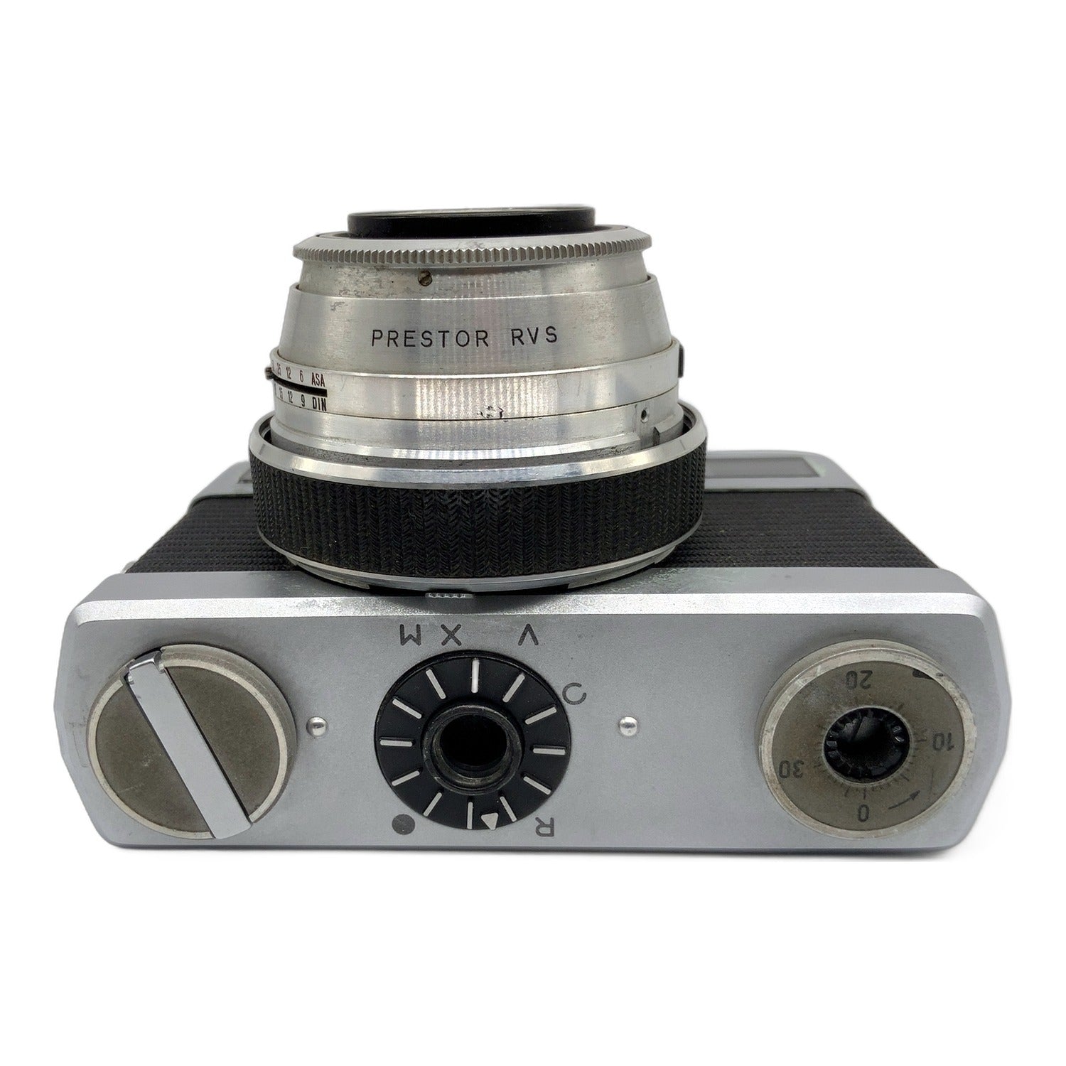 Carl Zeiss Jena Werra mat Sucherkamera mit Tessar 50mm 1:2.8 Prestor RVS