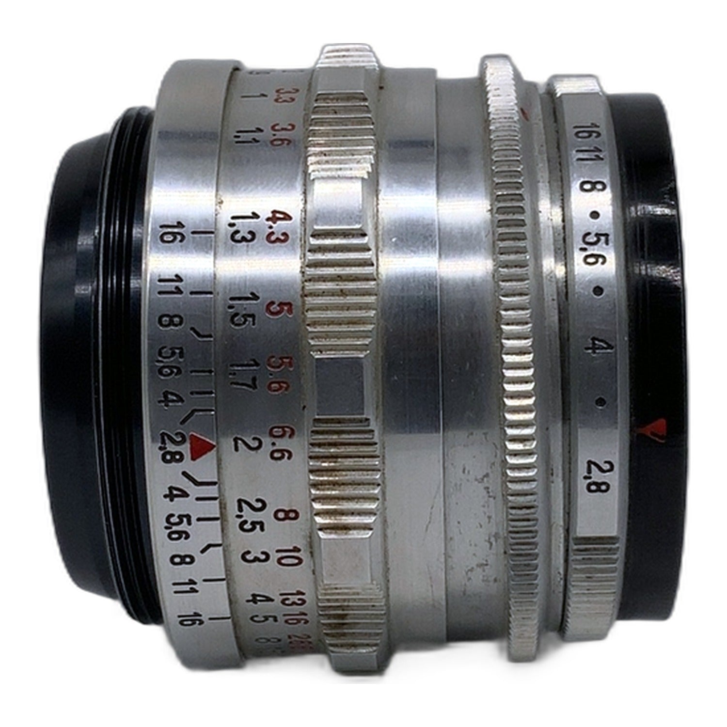 Carl Zeiss Jena Q1 Tessar 50mm 1:2.8 Objektiv manuell Festbrennweite (M42)