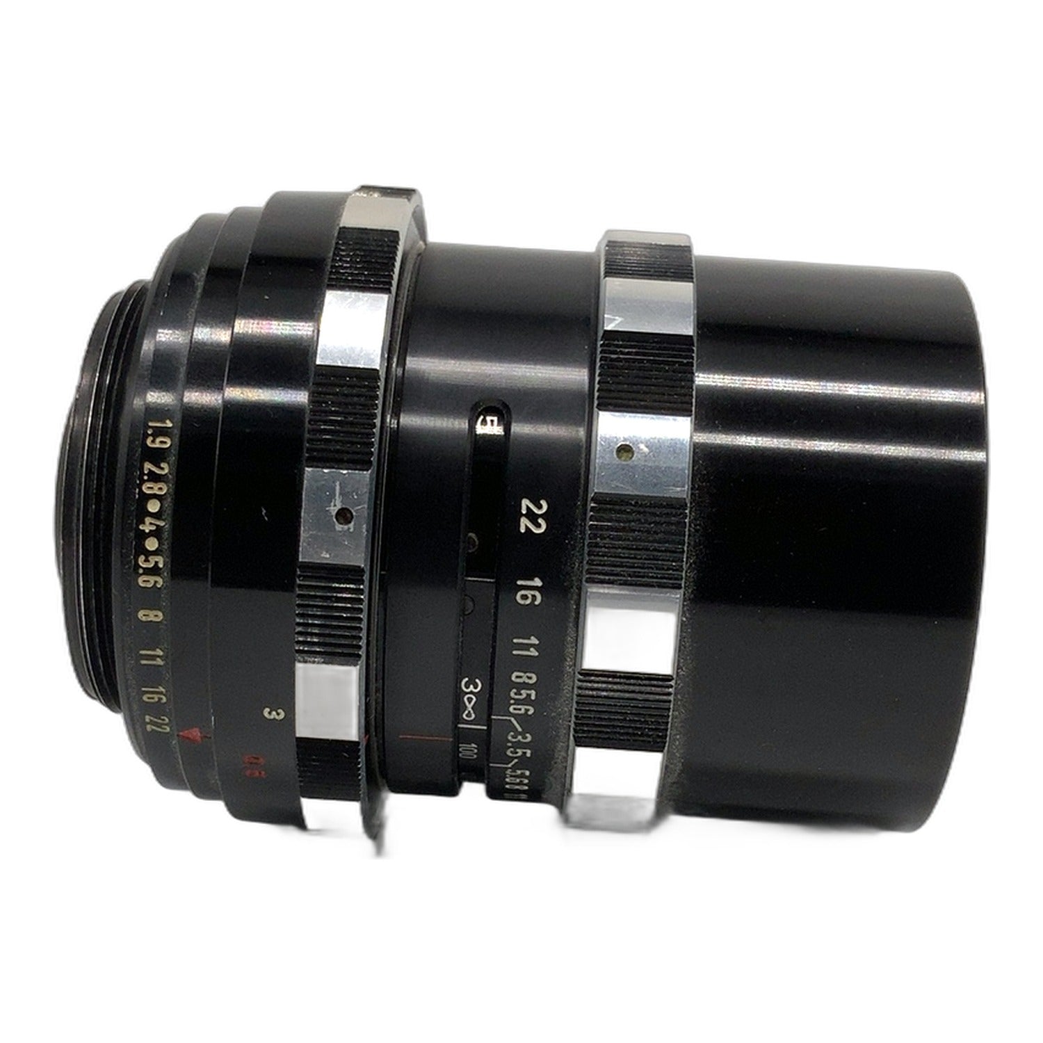 Enna München Tele-Ennalyt 135mm 1:3.5 Objektiv Wechsel Sockel (M42) Pilz!
