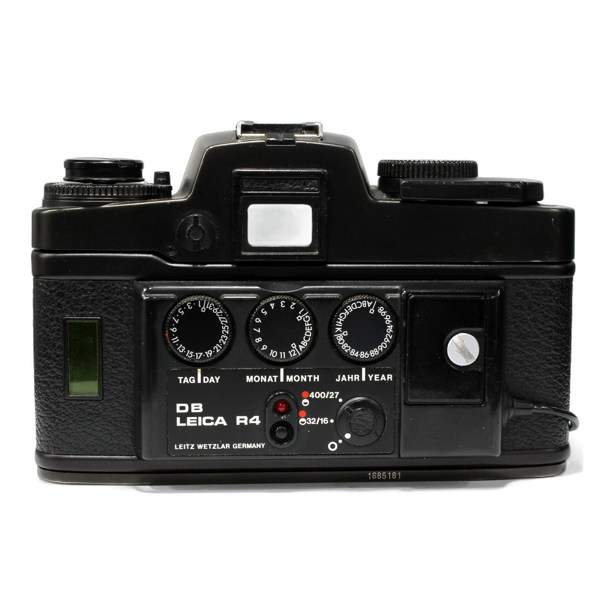 Leica R4s SLR mit DB Leica R4 Databack Spiegelreflexkamera (Leica R)