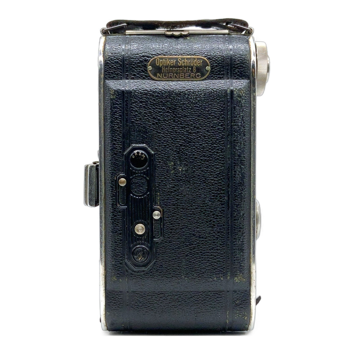 Certo Klappkamera mit Steinheil Cassar 10,5cm 1:3.8 Compur-Rapid Balgenkamera