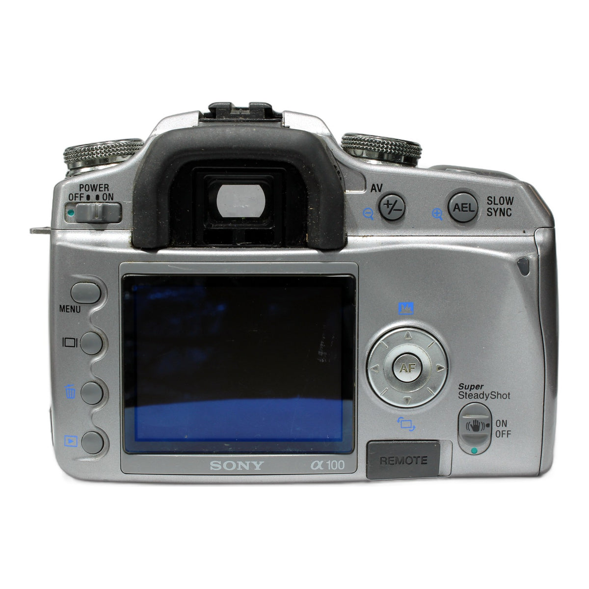 Sony α100 DSLR A100 Body Digitalkamera Spiegelreflexkamera (Minolta AF / Sony A)