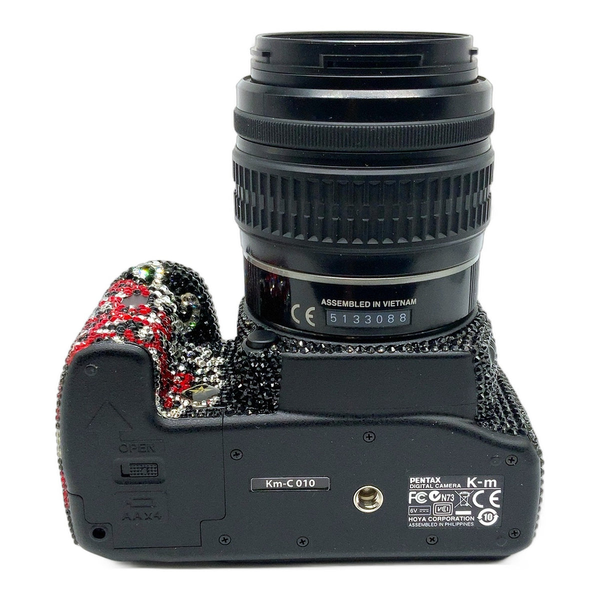 Pentax K-m DSLR mit SMC DAL 18-55mm in OVP Swarovski No. 010/150 Digitalkamera