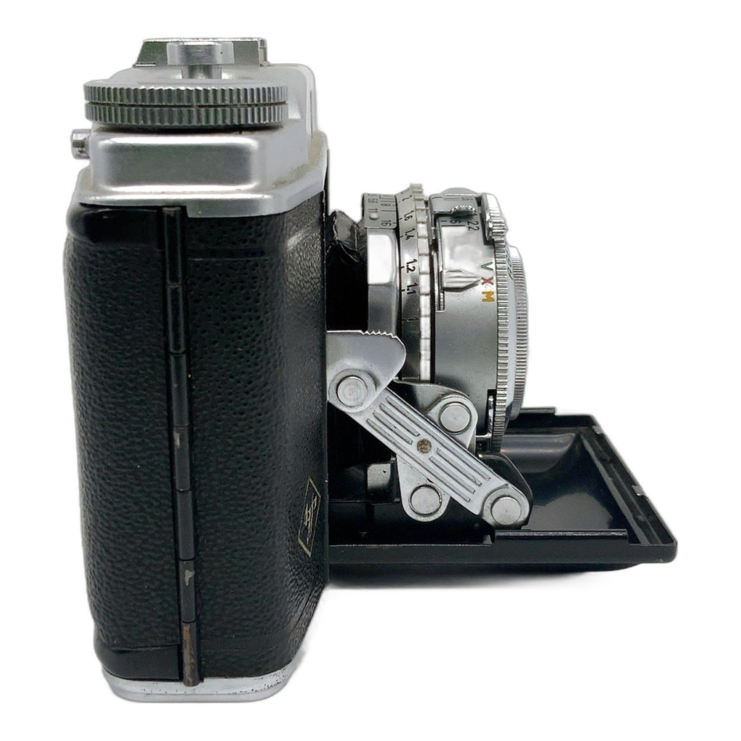 Agfa Solinette Klappkamera mit Solinar 50mm 1:3.5 Prontor-SVS Analogkamera