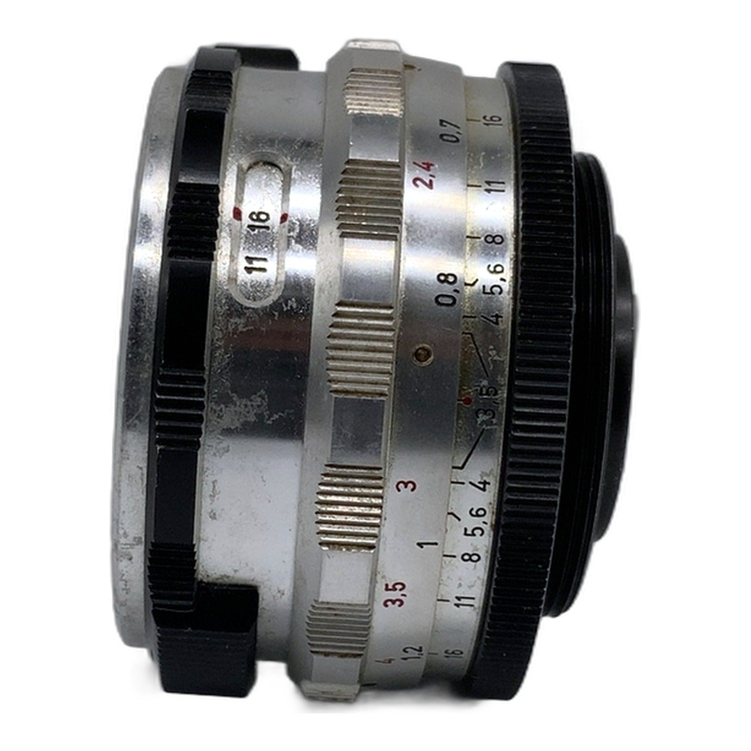 A.Schacht Ulm Edixa-Travegon 35mm 1:3.5 Objektiv Festbrennweite (M42) Pilz!