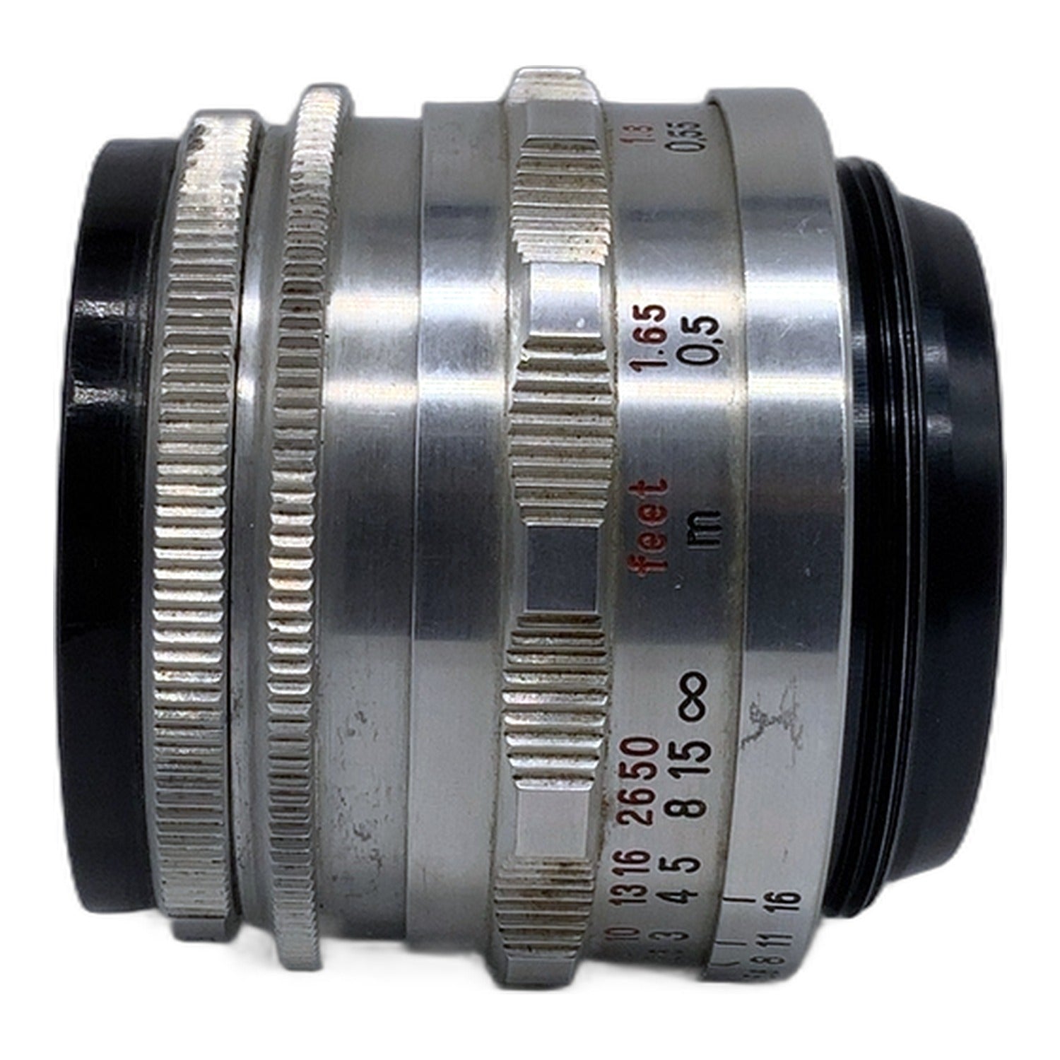 Carl Zeiss Jena Q1 Tessar 50mm 1:2.8 Objektiv manuell Festbrennweite (M42)