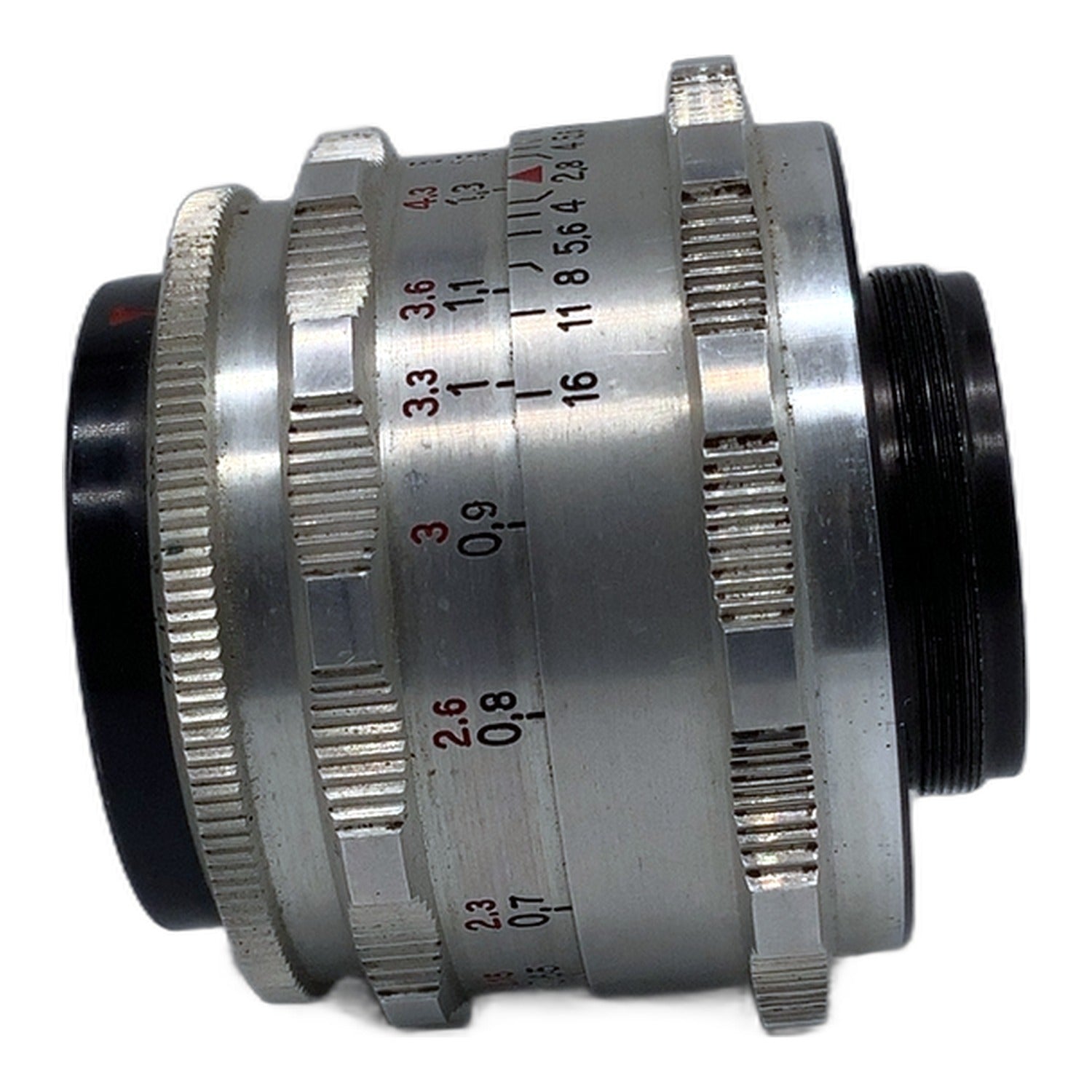 Carl Zeiss Jena Q1 Tessar 50mm 1:2.8 Objektiv Festbrennweite (30mm Gewinde)