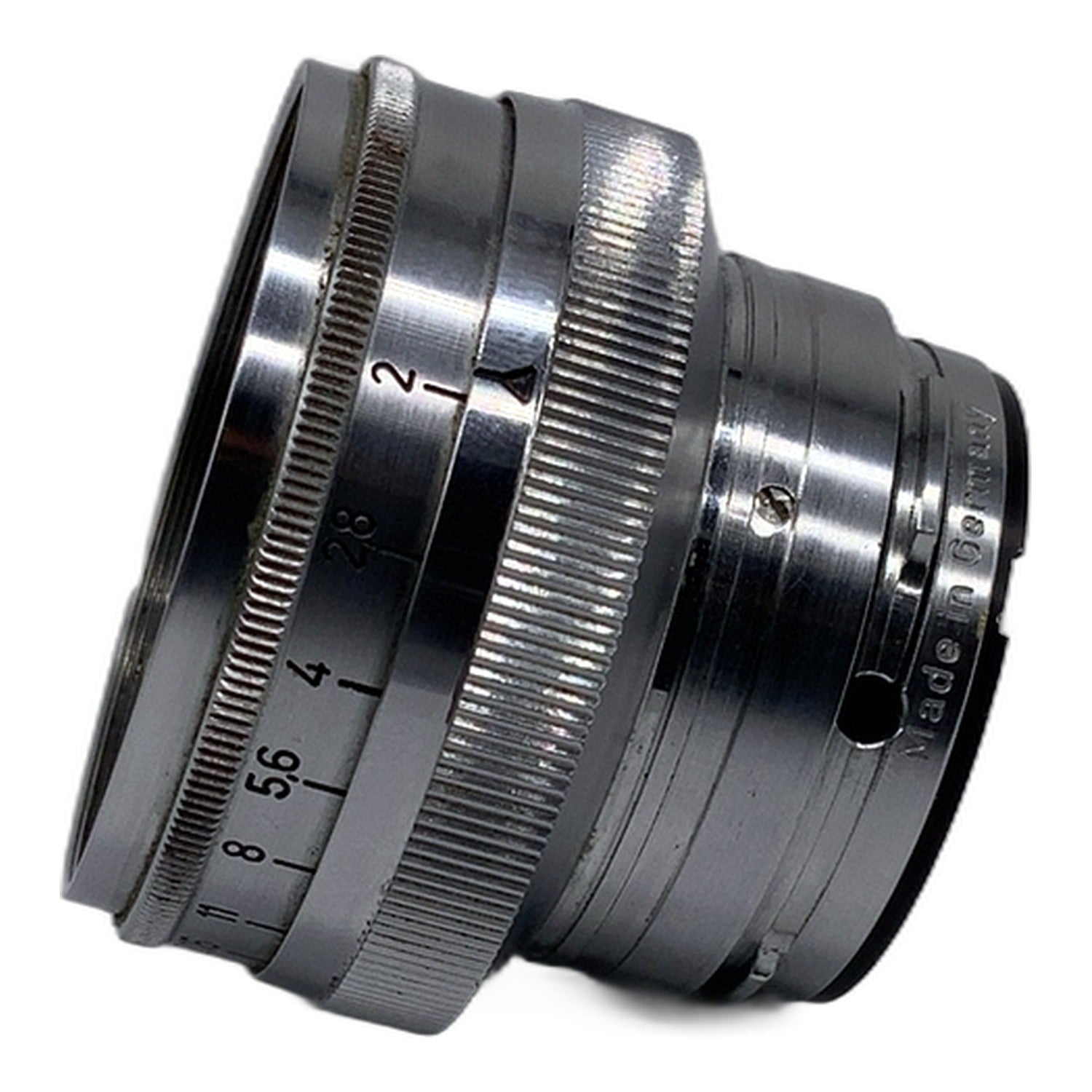 Zeiss-Opton Sonnar red T 50mm 1:2 Objektiv Festbrennweite (Contax RF) Pilz!
