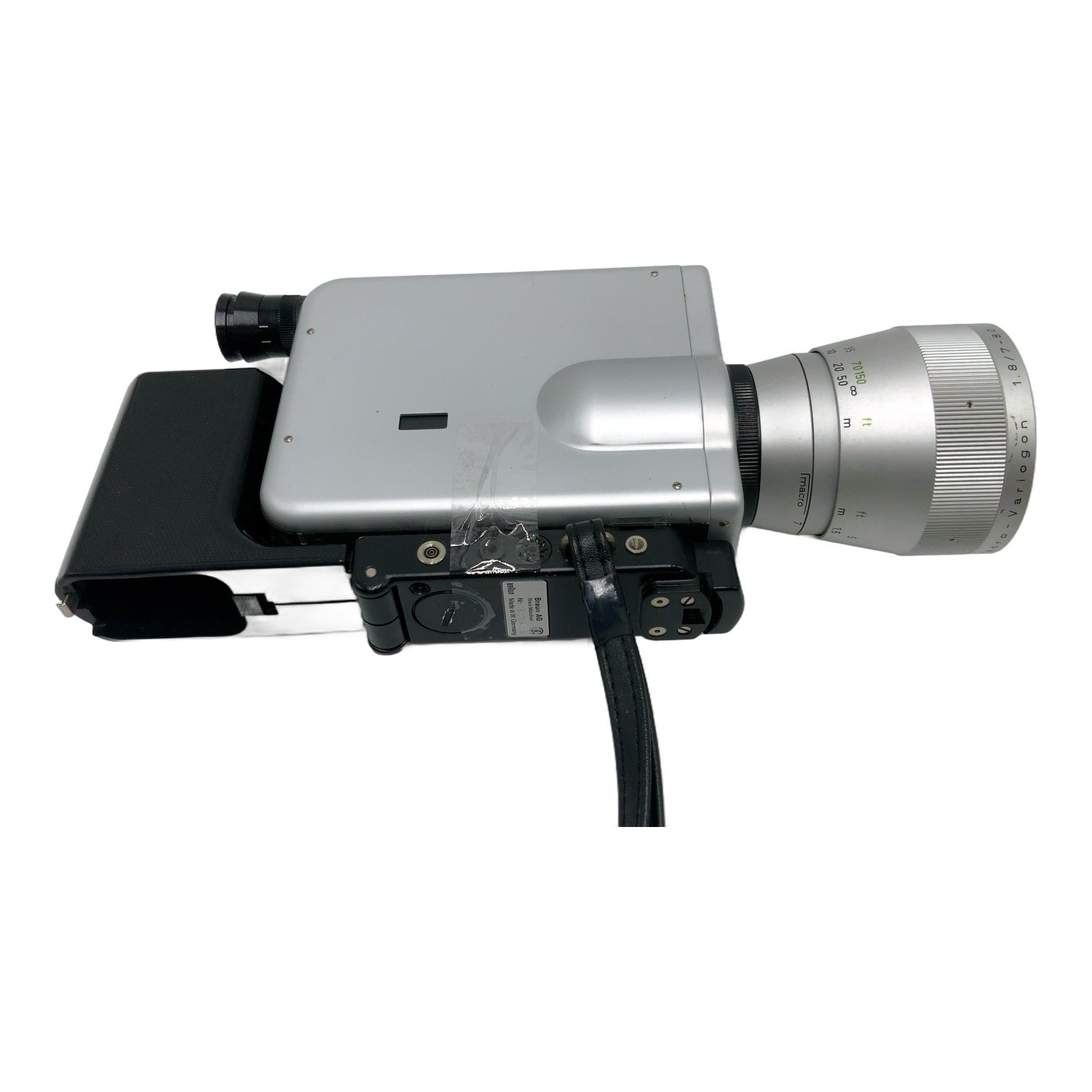 Braun Nizo 801 macro Filmkamera mit Macro Variogon 1.8/7-80 Movie Camera
