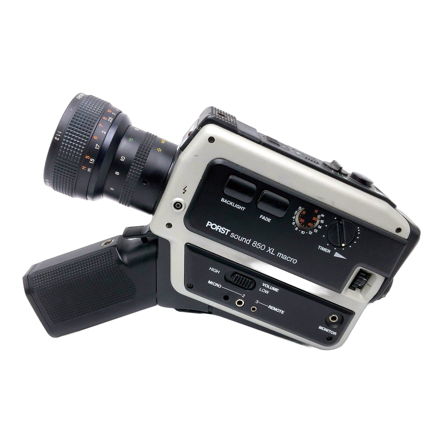Porst sound 850 XL macro Filmkamera mit Macro 6-51mm 1:1.2 Movie Camera