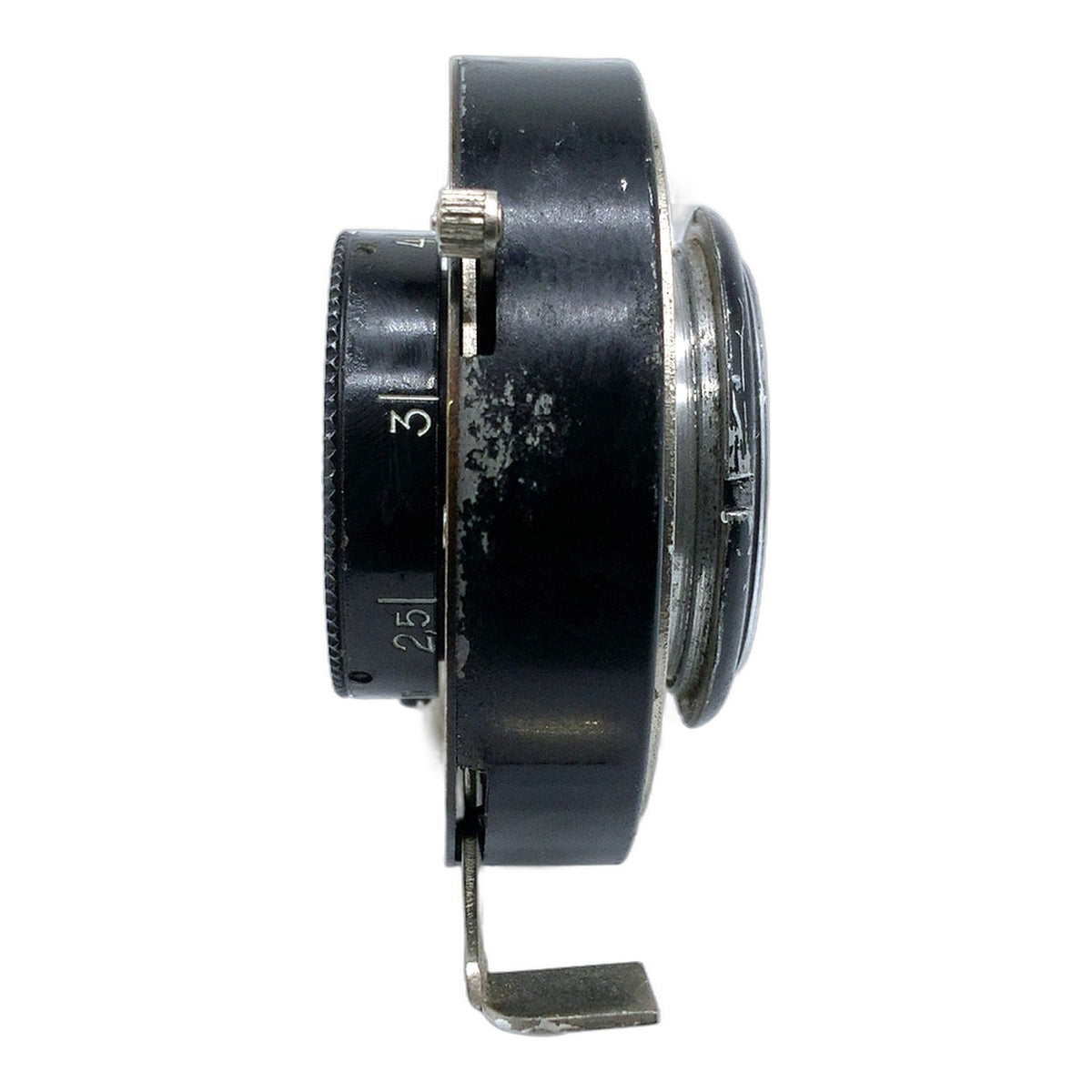 Zeiss Ikon Nettar Anastigmat 10,5cm 1:6,3 Objektiv Derval (25mm Gewinde)