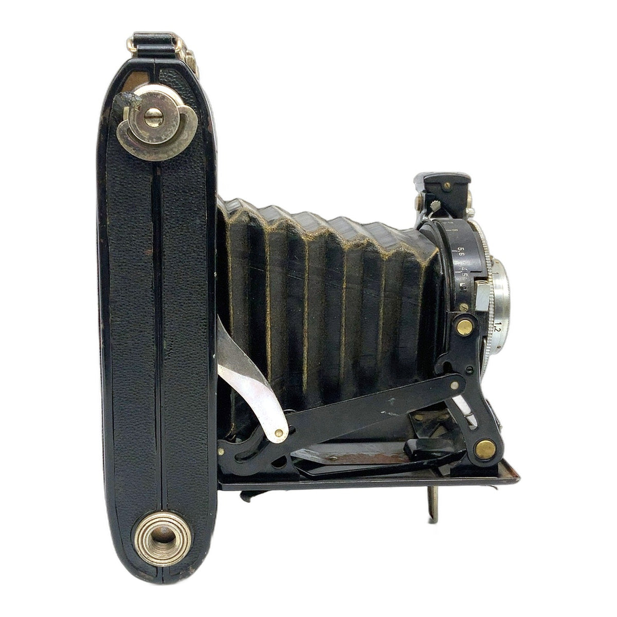ADOX Sport Klappkamera mit Radionar 1:4.5 105mm Vario Balgenkamera
