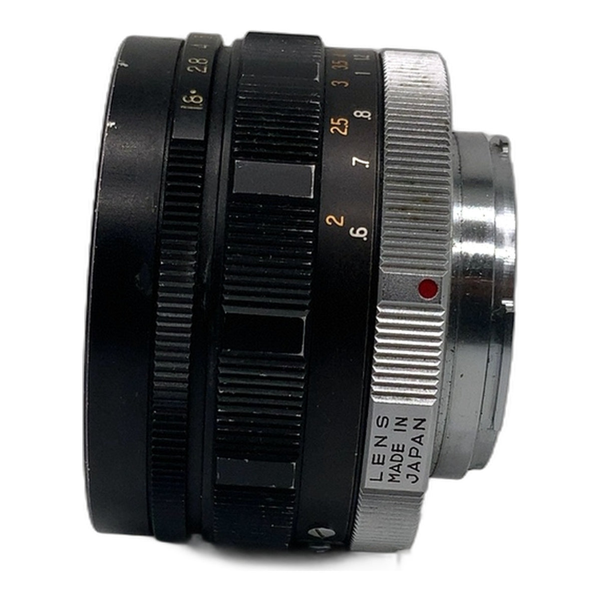 Konishiroku Hexanon 52mm 1:1.8 Objektiv manuell Festbrennweite (Konica F) Pilz!