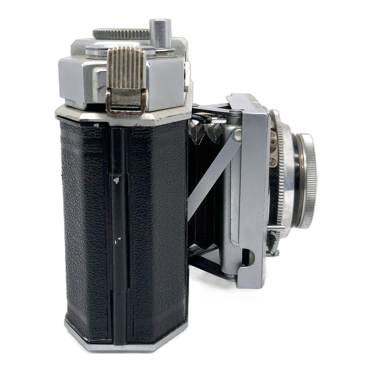 Agfa Karomat 36 Klappkamera mit Schneider-Kreznach Xenon 50mm 1:2 Compur-Rapid