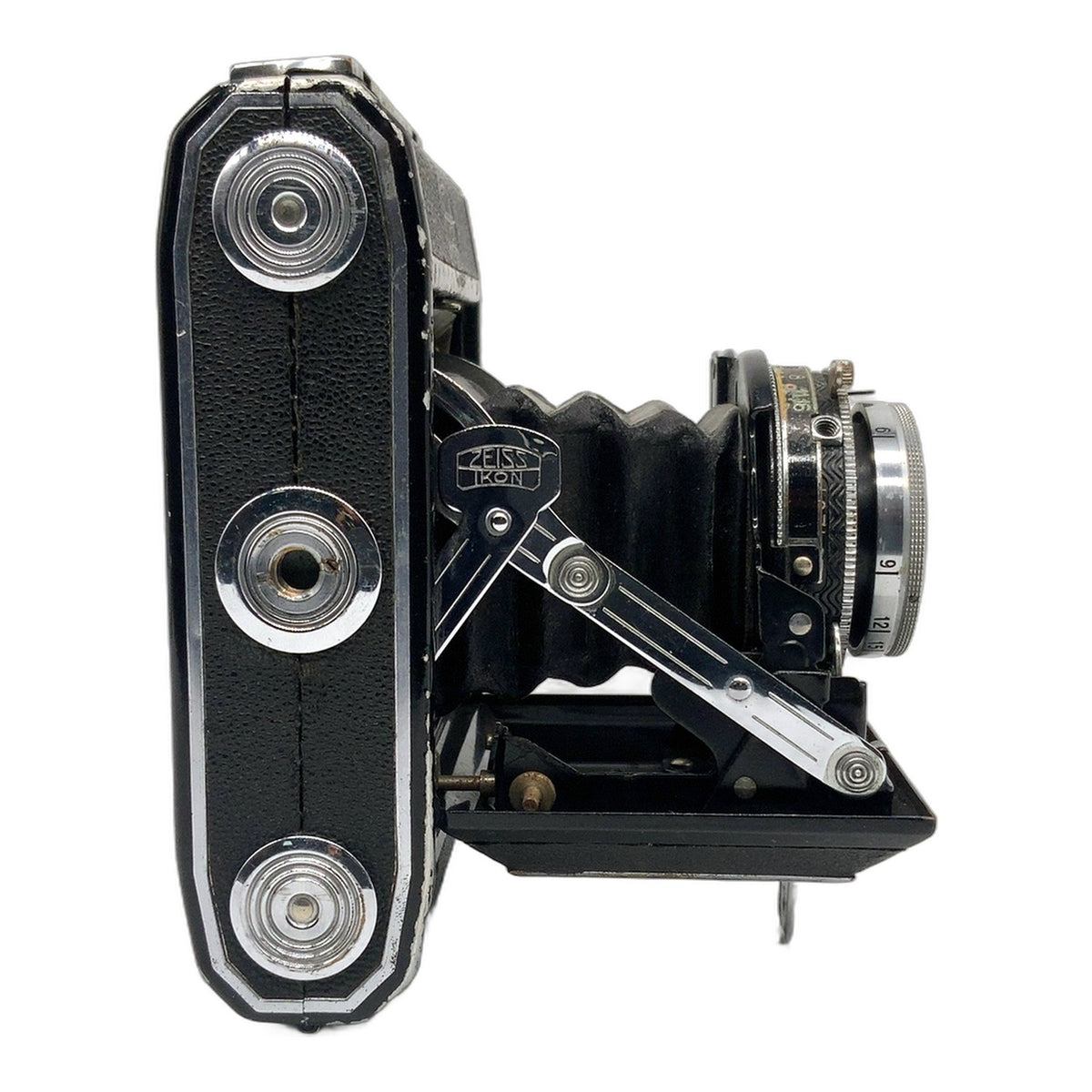 Appareil photo pliant Zeiss Ikon Ikonta 521 avec objectif Novar Anastigmat 1:3,5 f=7,5 cm