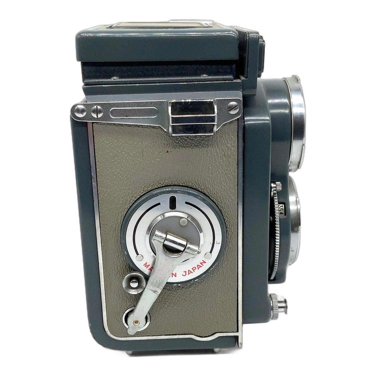 Yashica 44 TLR mit Yashicor 60mm 1:3.5 Twin Lens Reflex zweiäugige Kamera