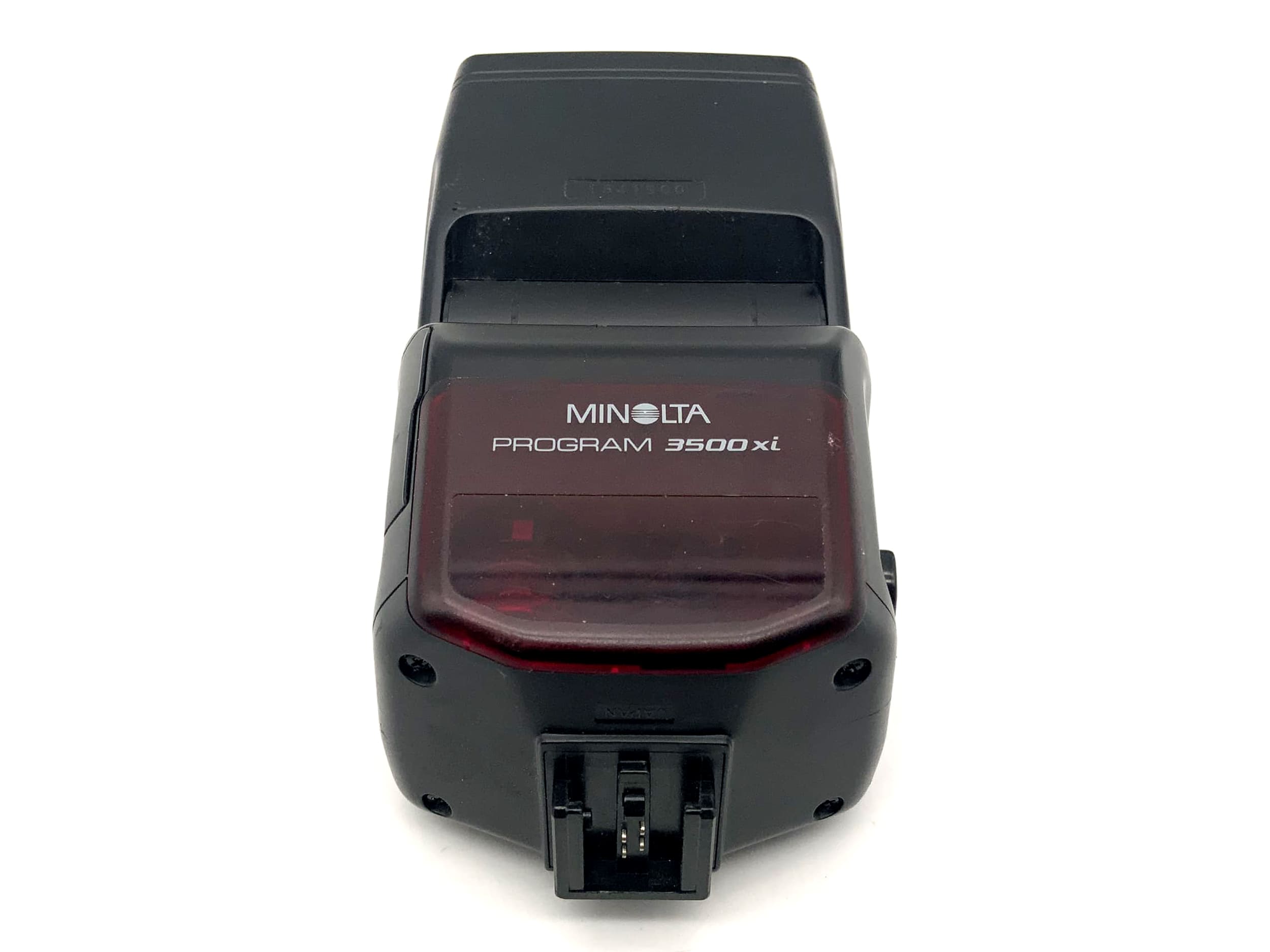 Minolta Program 3500xi Kamera Blitz Blitzgerät Aufsteckblitz Flash Licht