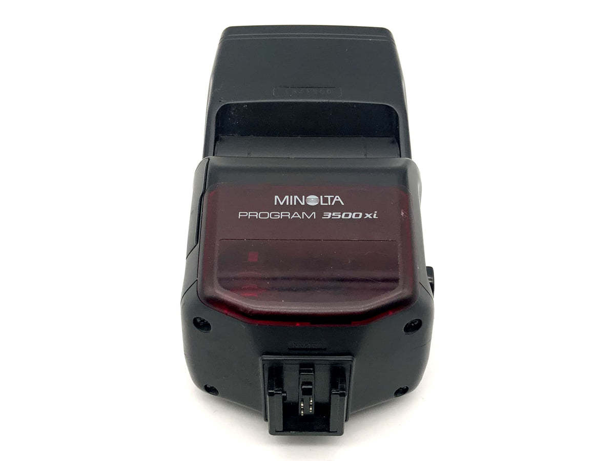 Minolta Program 3500xi Kamera Blitz Blitzgerät Aufsteckblitz Flash Licht