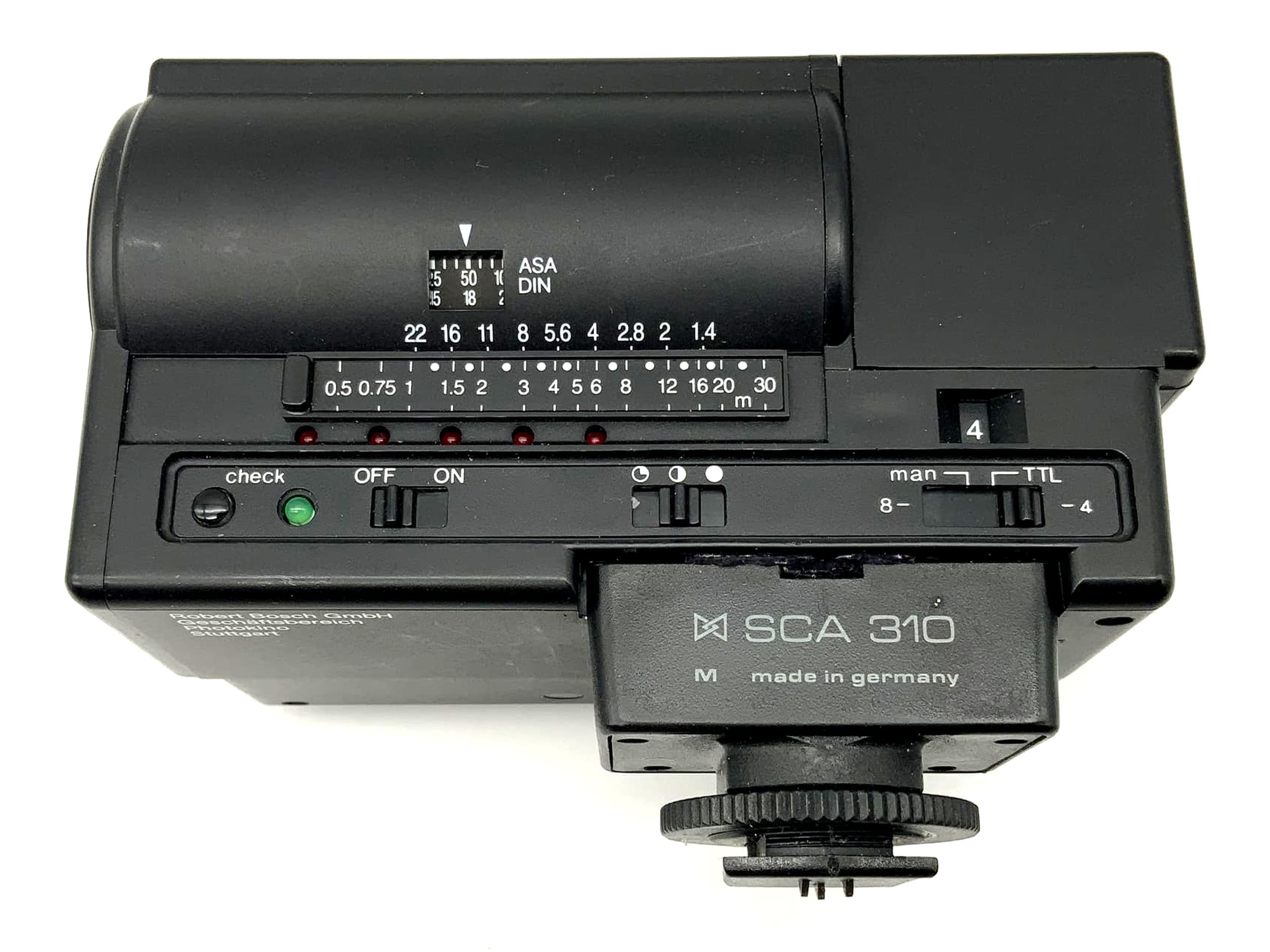 Bauer Ultrablitz 34 Blitzgerät SCA 300 Kamera Blitz Aufsteckblitz Flash Licht