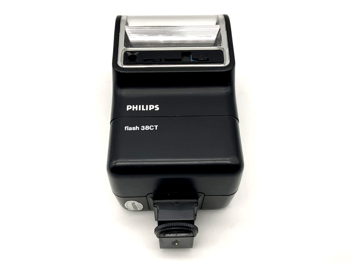 Philips flash 38CT Blitzgerät Mittelkontakt Kamera Blitz Aufsteckblitz Flash