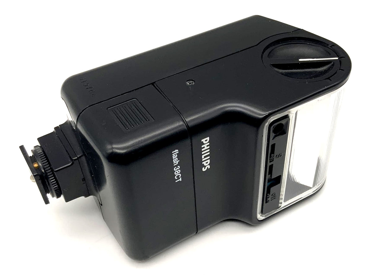 Flash Philips 38CT, flash à contact central, flash pour appareil photo, flash à clip