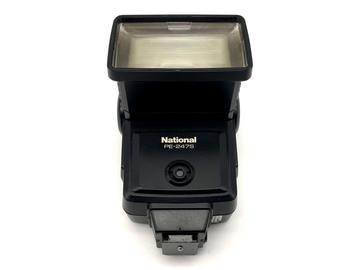 National PE-247S Blitzgerät Mittelkontakt Kamera Blitz Aufsteckblitz Flash