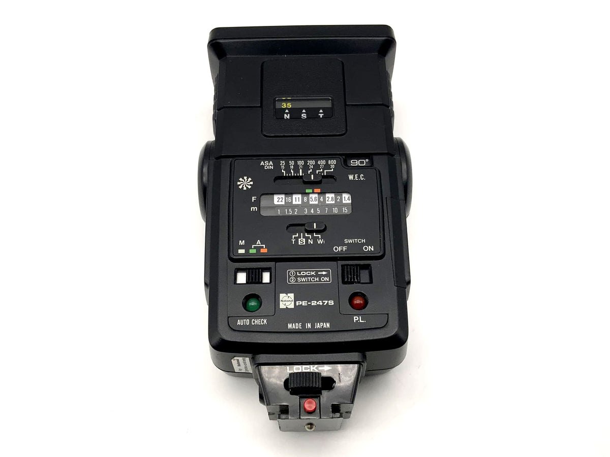Flash central pour appareil photo à contact National PE-247S