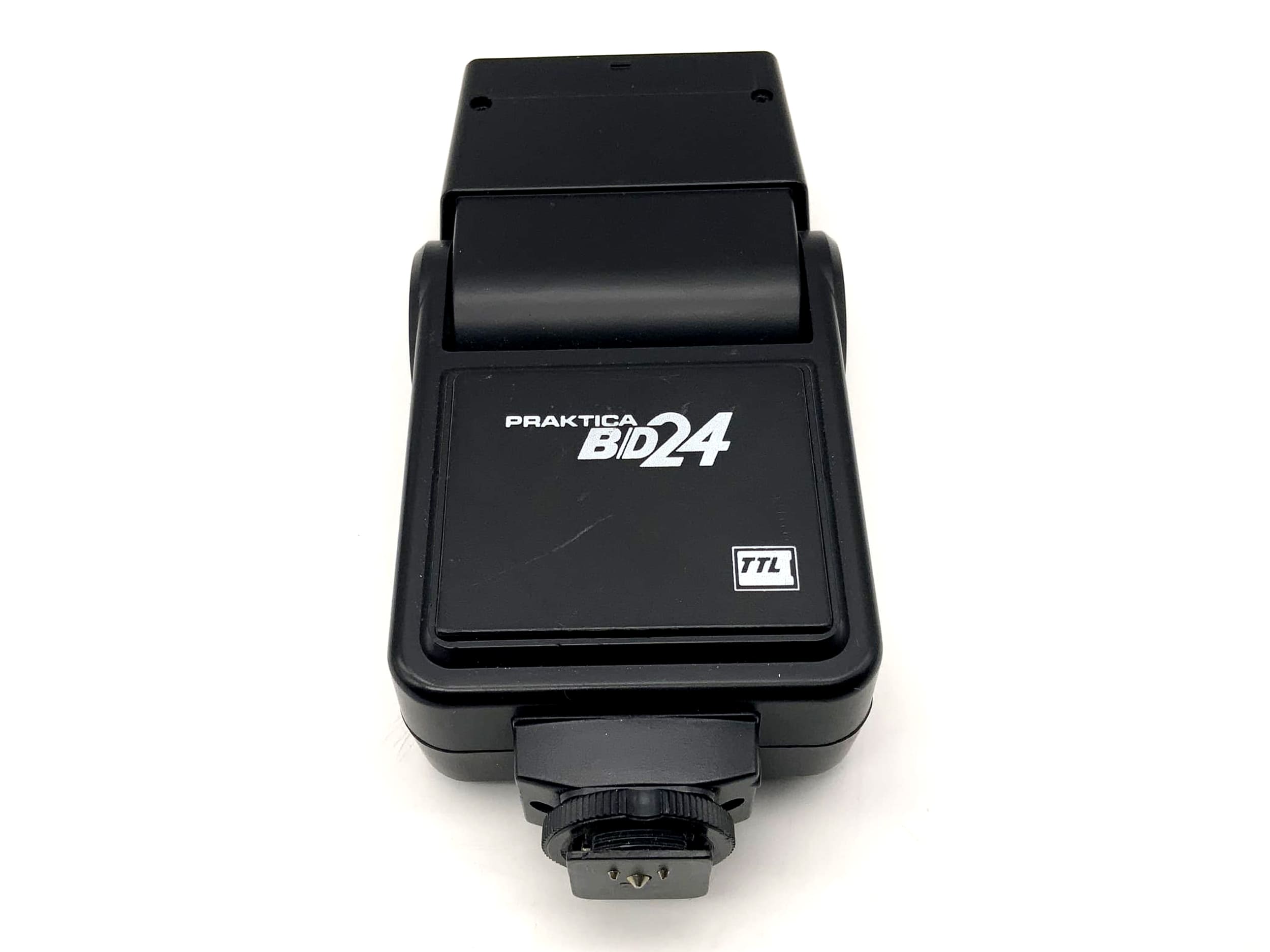 Praktica BD24 Blitzgerät TTL Kamera Blitz Aufsteckblitz Flash Licht