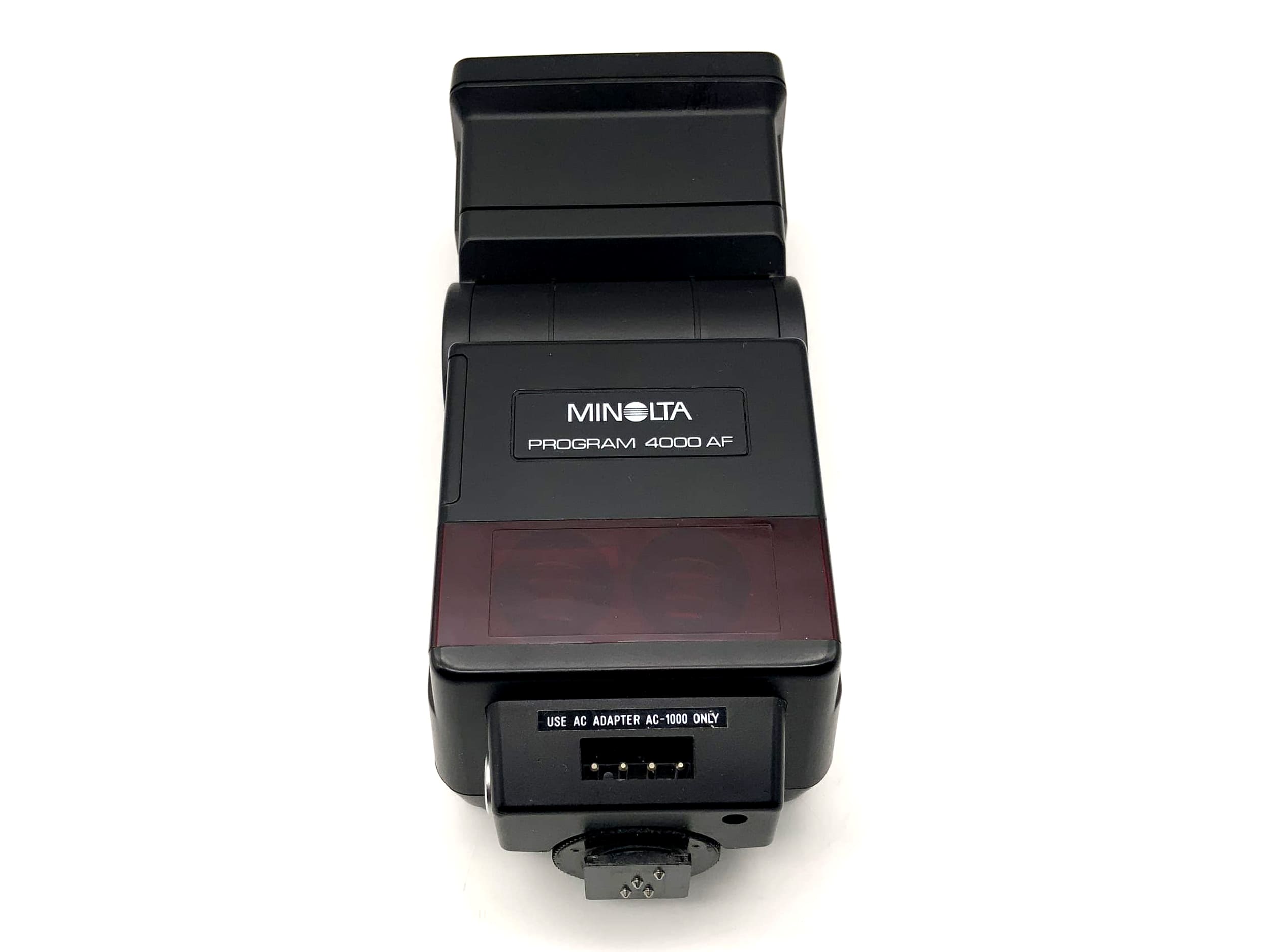 Minolta Program 4000 AF Blitzgerät Kamera Blitz Aufsteckblitz Flash Licht