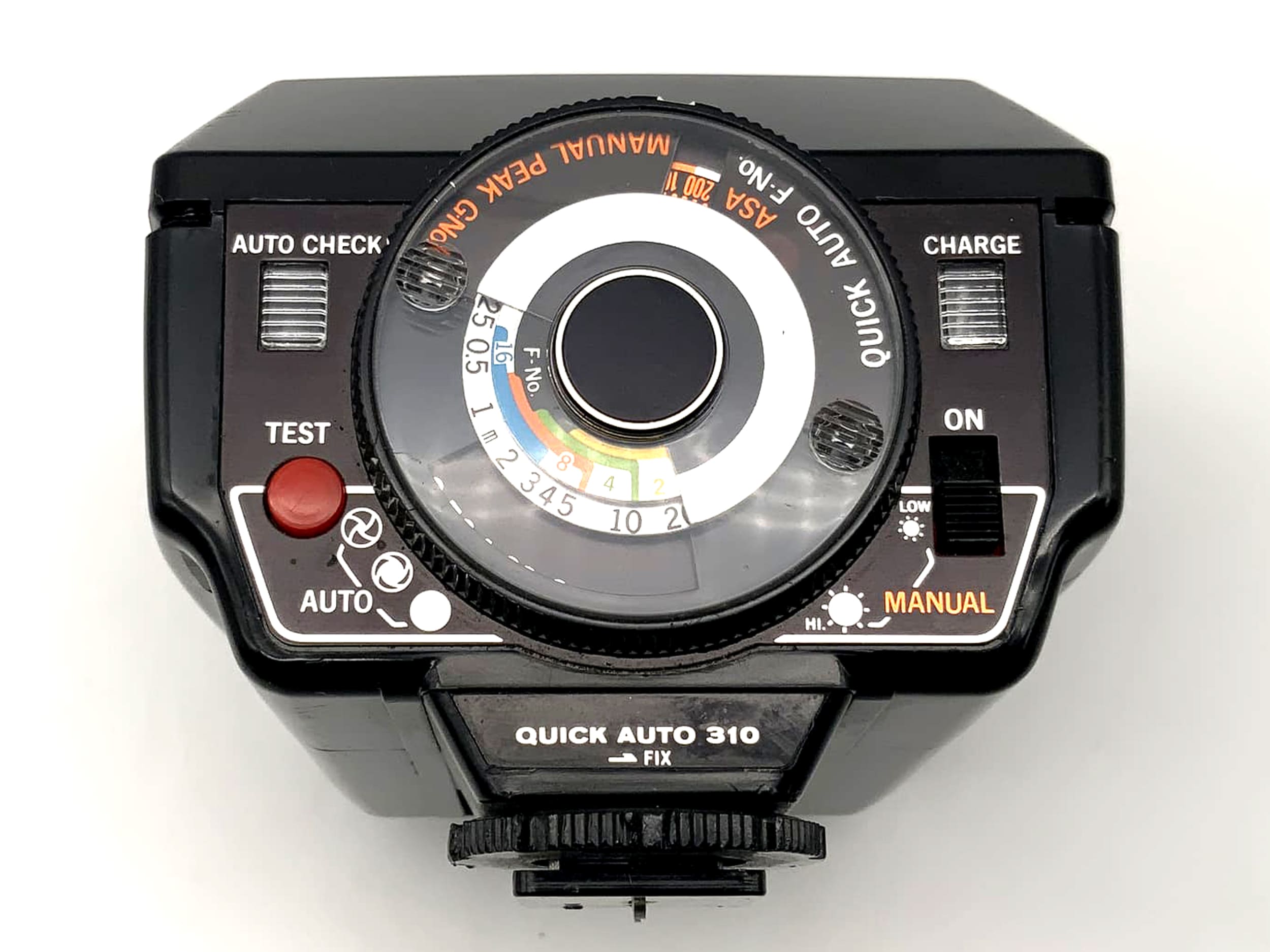 Olympus TTL Auto Blitzgerät OM System quick auto 310 Shoe 2 only Kamera Blitz