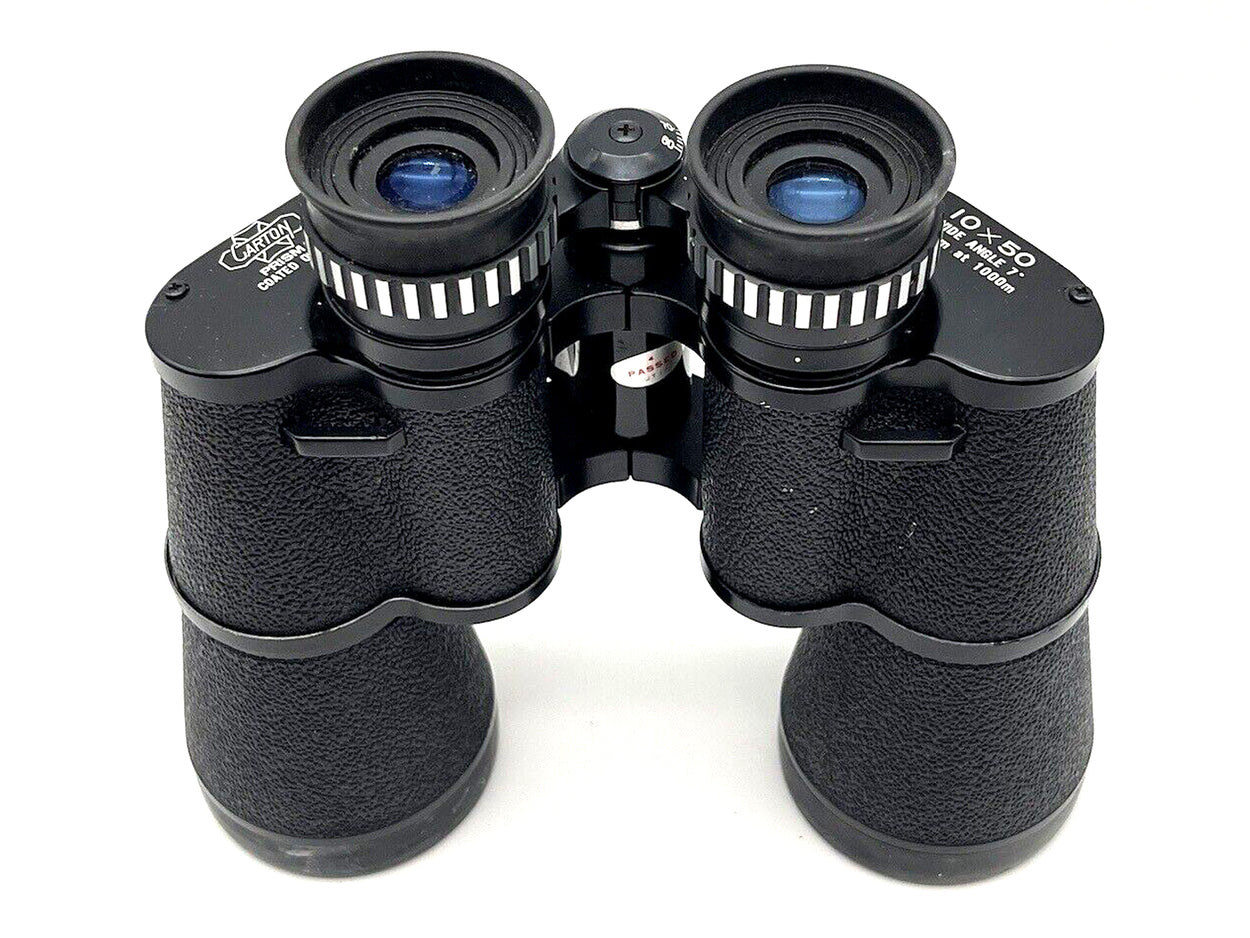 Carton Prisma Coated Optics 10x50 Fernglas Binocular Vogelbeobachtung