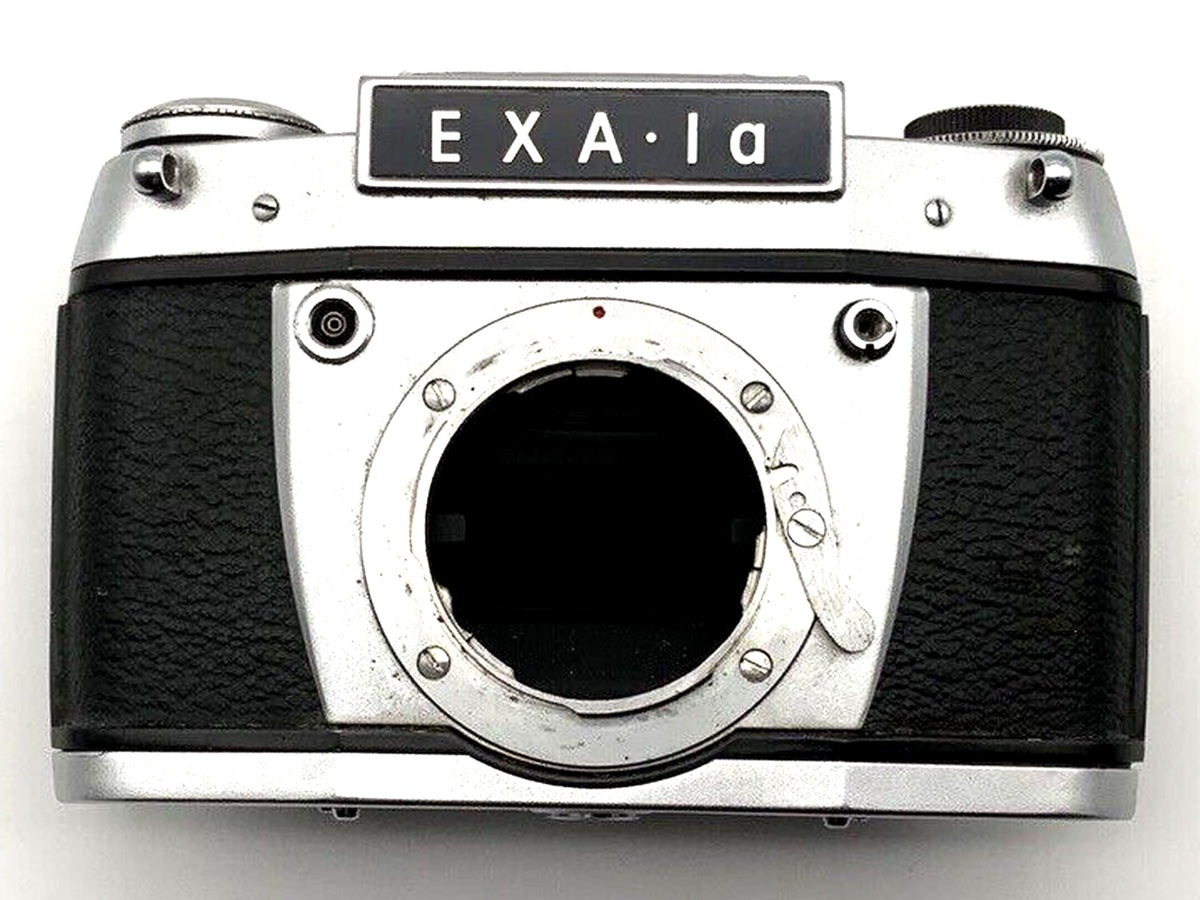 Appareil photo reflex mono-objectif Ihagee Exa 1a (boîtier argentique) 35 mm