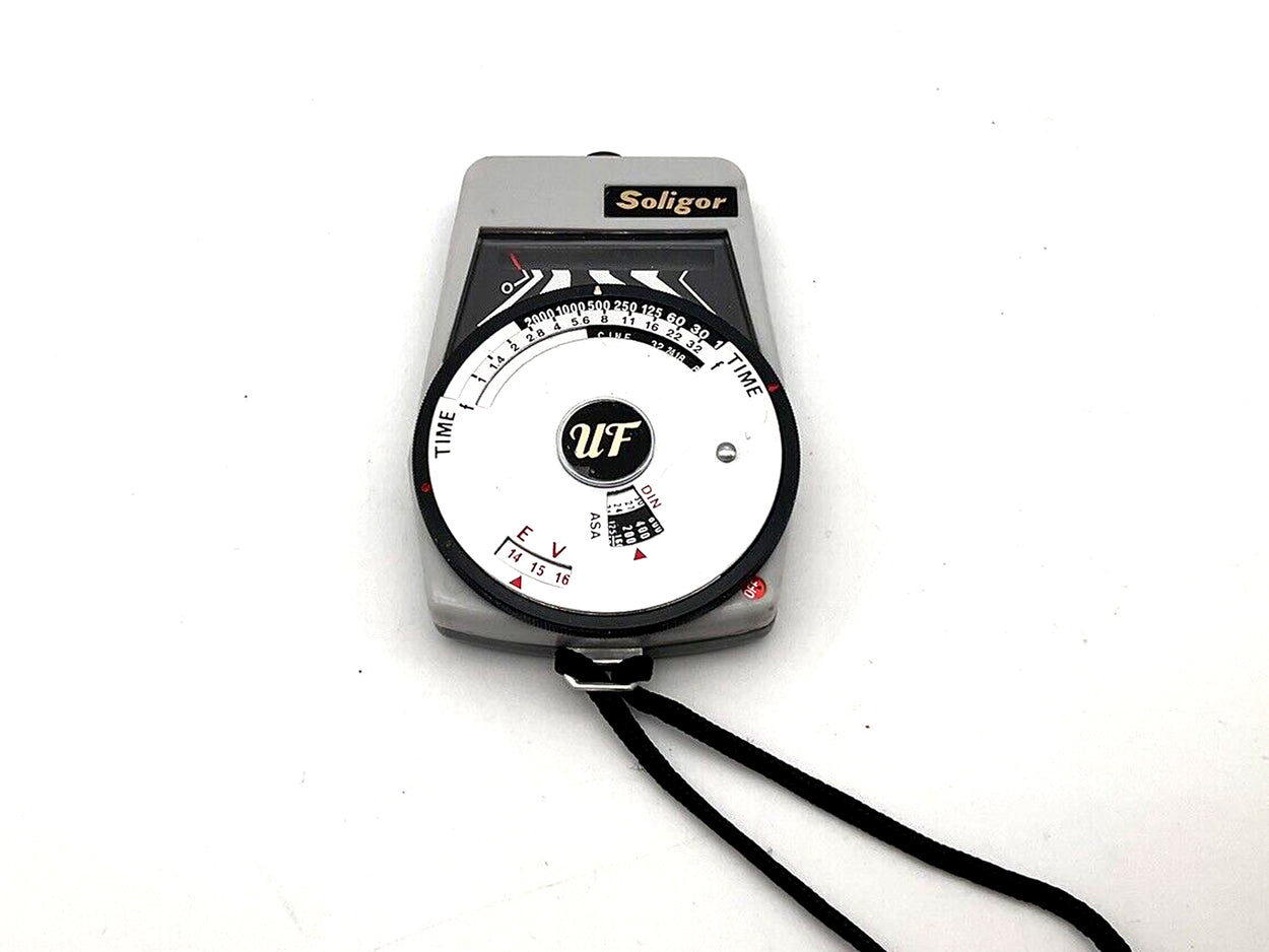 Soligor UF Belichtungsmesser Lichtmesser light meter Lichtmeter