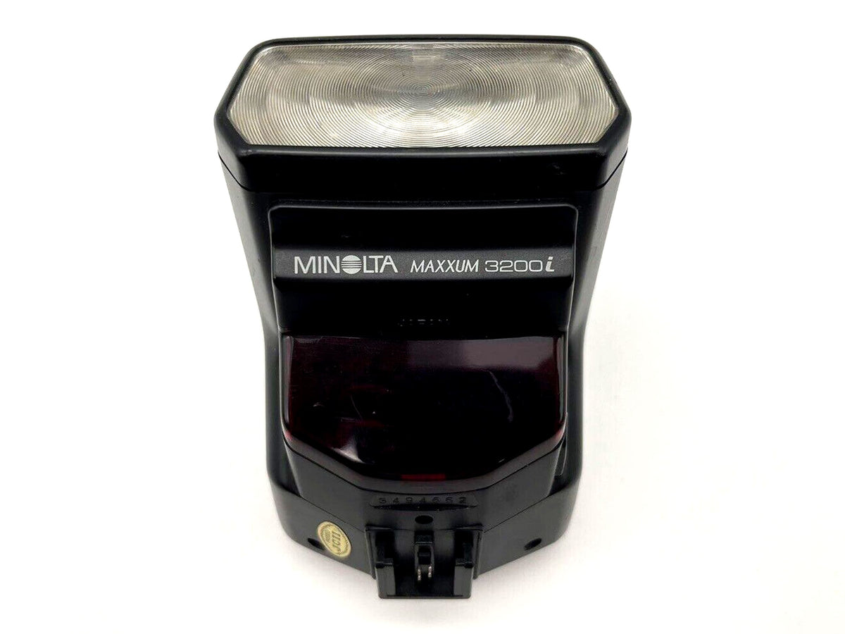 Minolta Maxxum 3200i analog Blitzgerät Aufsteckblitz Flash Licht