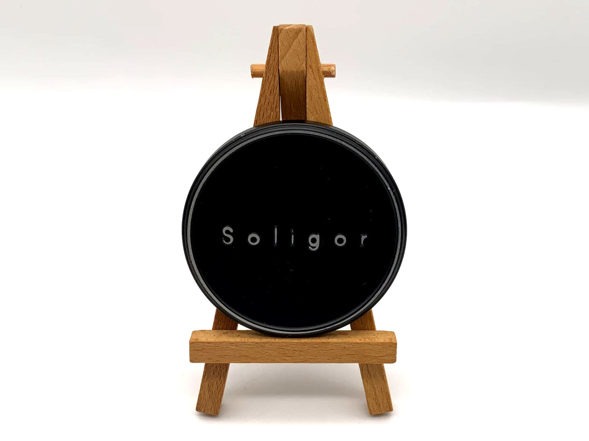 Soligor Objektivfrontdeckel 65mm Aluminium Metall Objektivdeckel Kappe lens cap