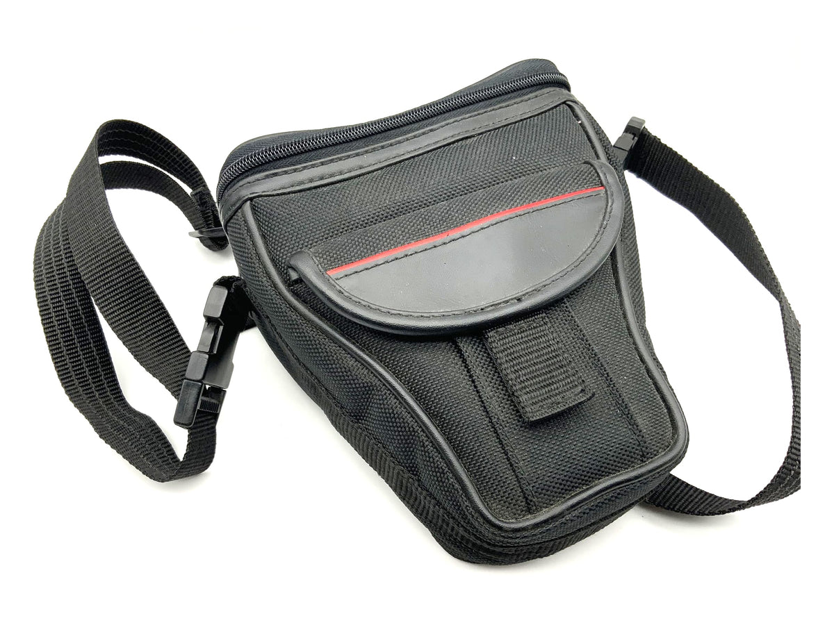 Sac photo noir, sac bandoulière universel, en forme de V